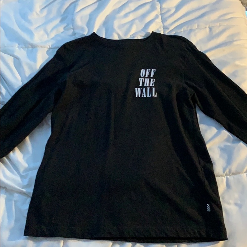 Vans Black/ Checkered back longsleeve Shirt